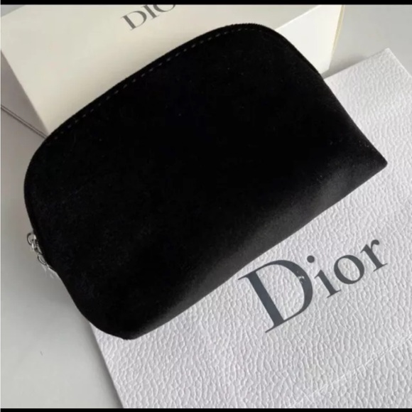 Dior Beaute Authentic Trousse Clutch Travel Pouch / Case Makeup Bag - Picture 3 of 6